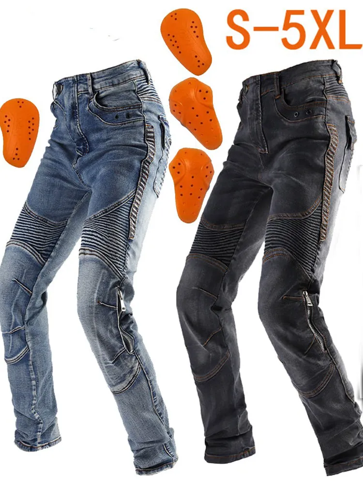 2022 Men Motorcycle Pants Aramid Motorcycle Jeans Active Sport Protective Gear