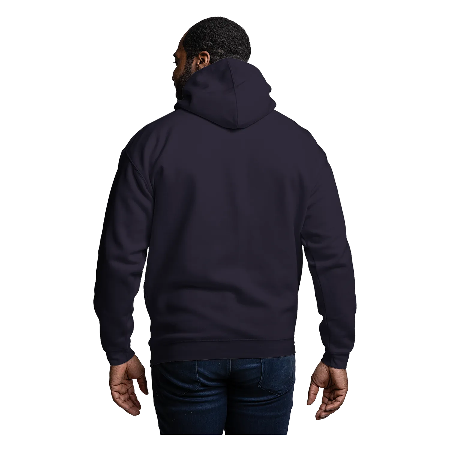 31048 Benchmark Colorblock Pullover Hood - Graphite/Navy Colors Available August 2024