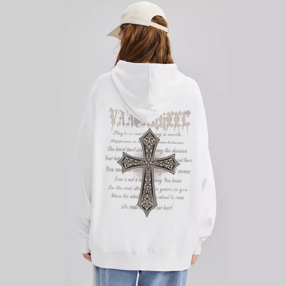 American High Street Cross Graphic Hoodies