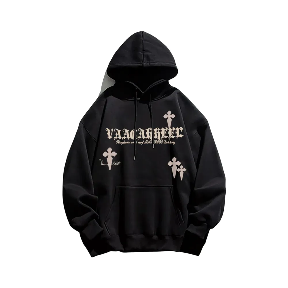 American High Street Cross Graphic Hoodies