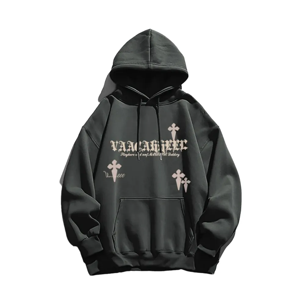 American High Street Cross Graphic Hoodies