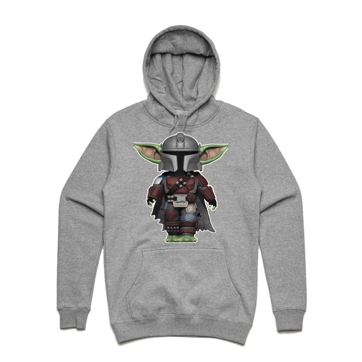 Art Society x Retro Kings BABY YODA MANDO HOODIE GREY