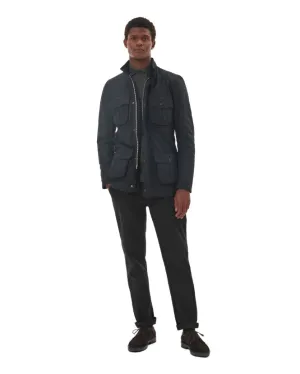 Barbour Mens Corbridge Wax Jacket Black/Classic