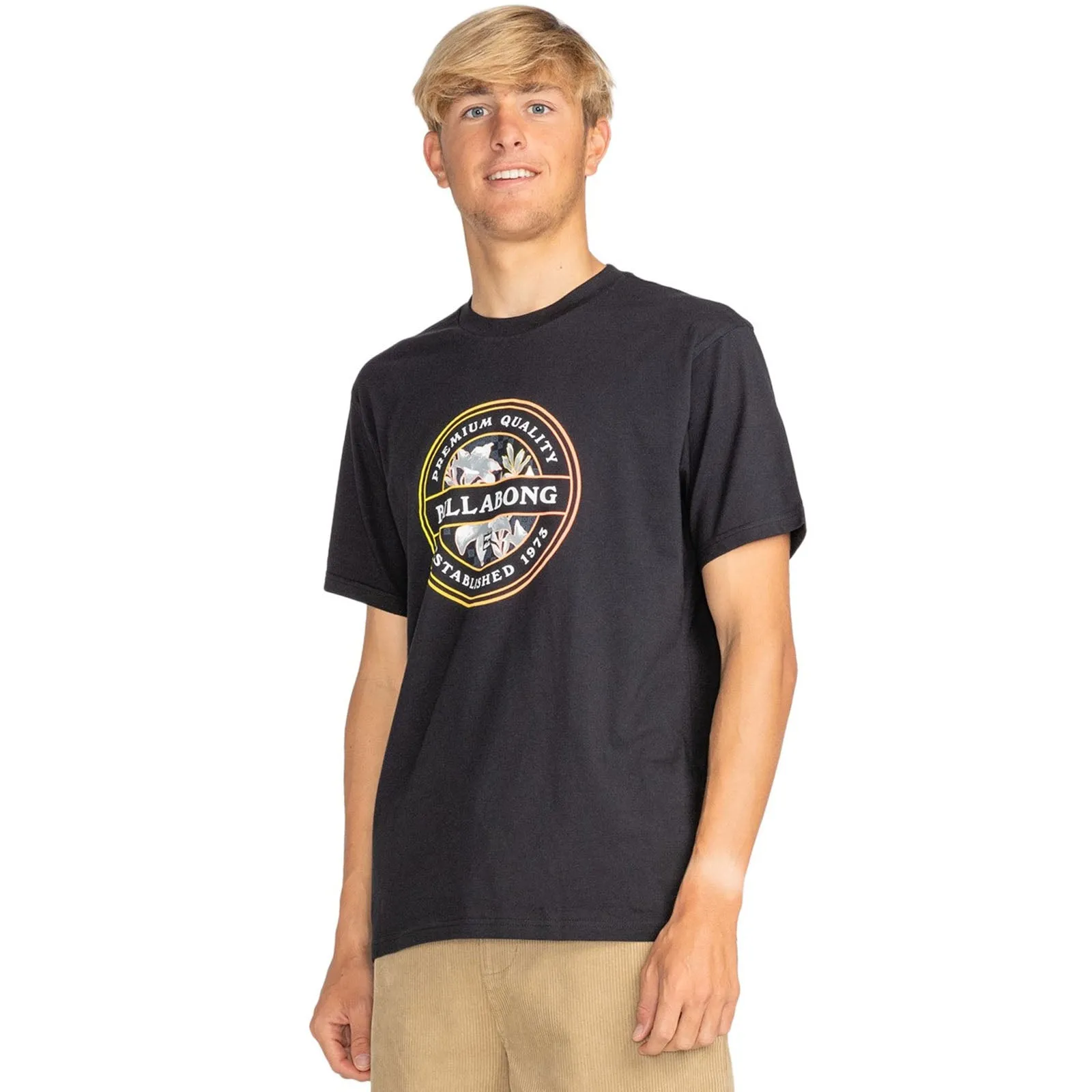 Billabong Mens Rotorfill Crew Neck T-Shirt