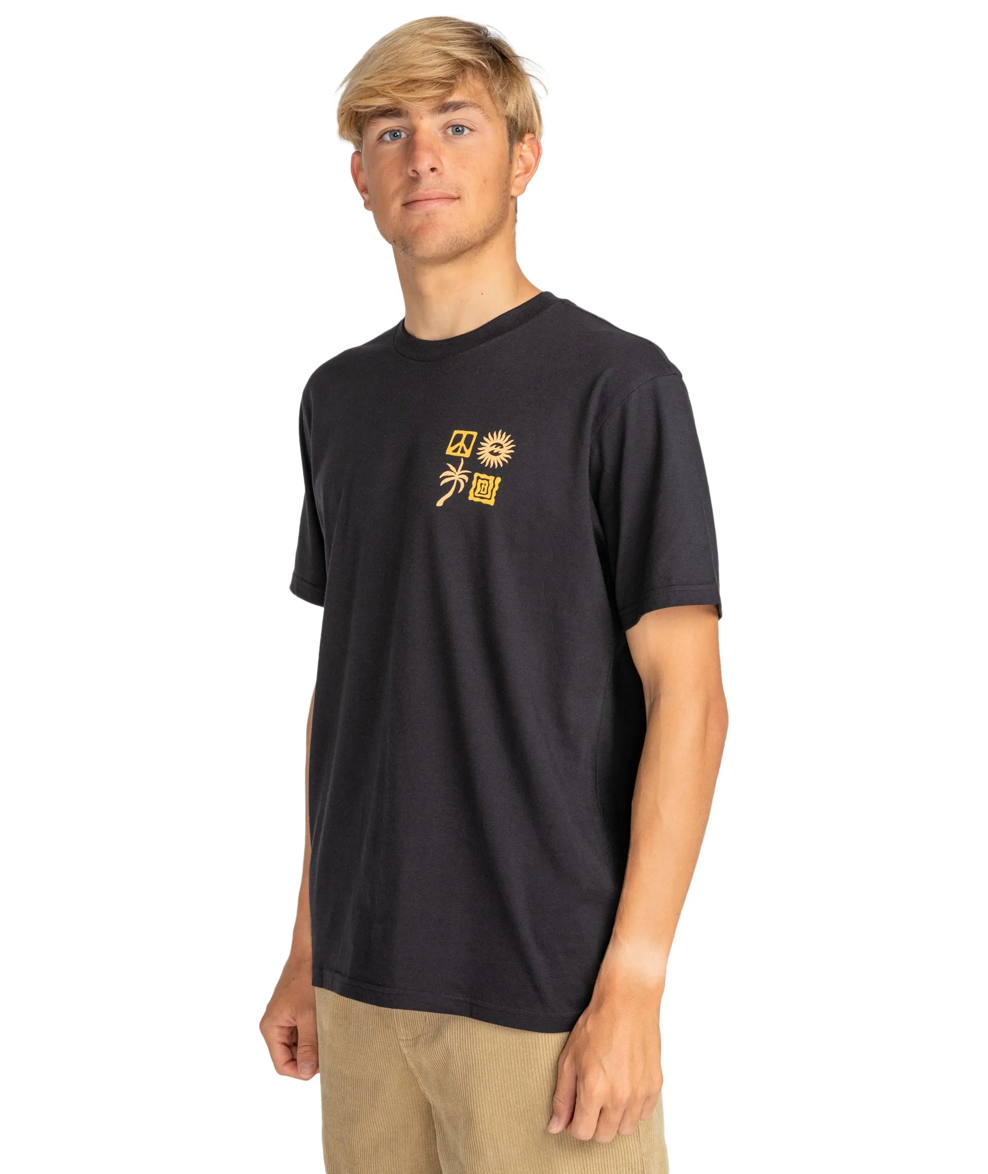 Billabong Mens Side Shot Short Sleeve T-Shirt