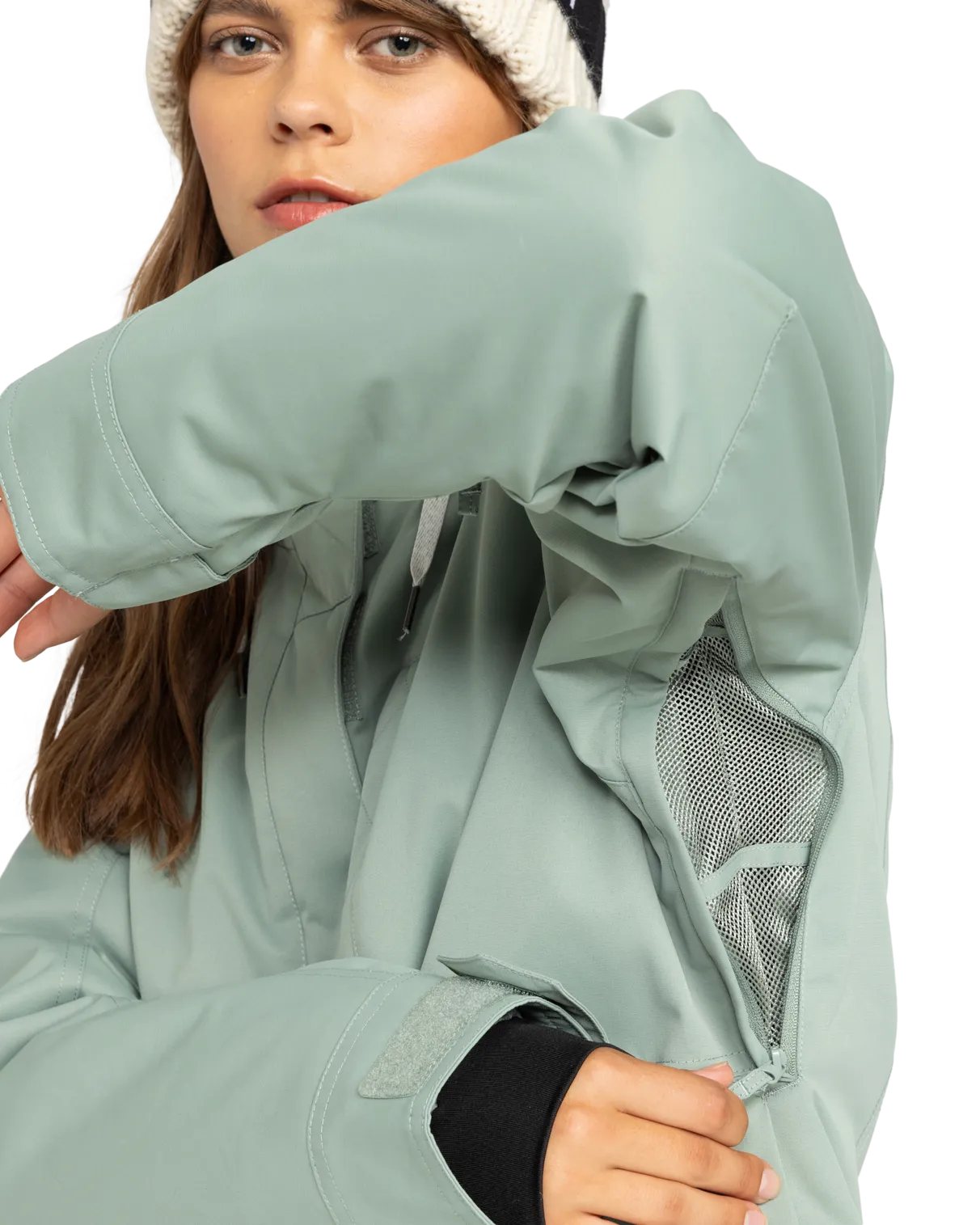 Billie Technical Snow Jacket in Lily pad