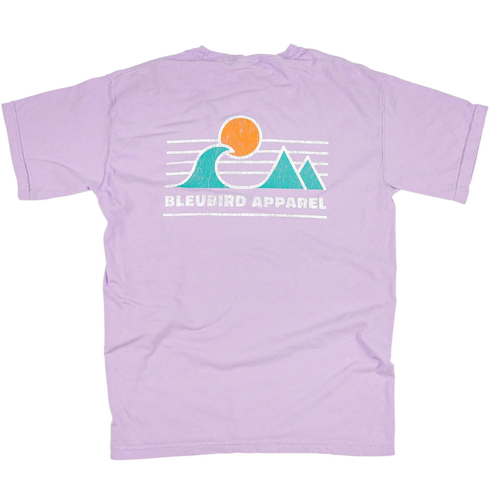 Bleubird Horizon Crew Neck Short Sleeve T-Shirt