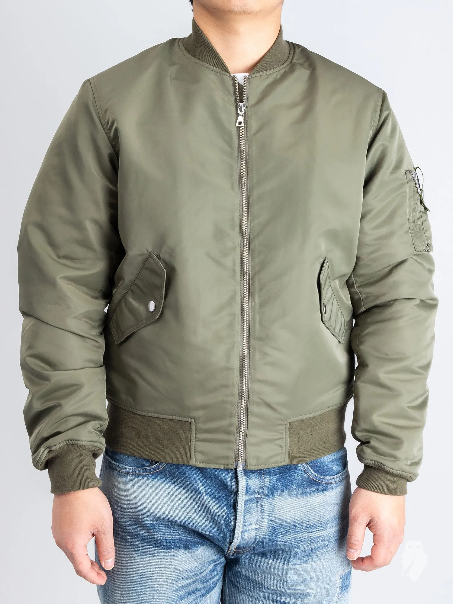 Bogota Bomber Jacket II in Olive