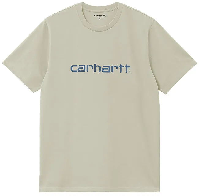 Carhartt WIP Mens Script T Shirt Beryl Sorrent