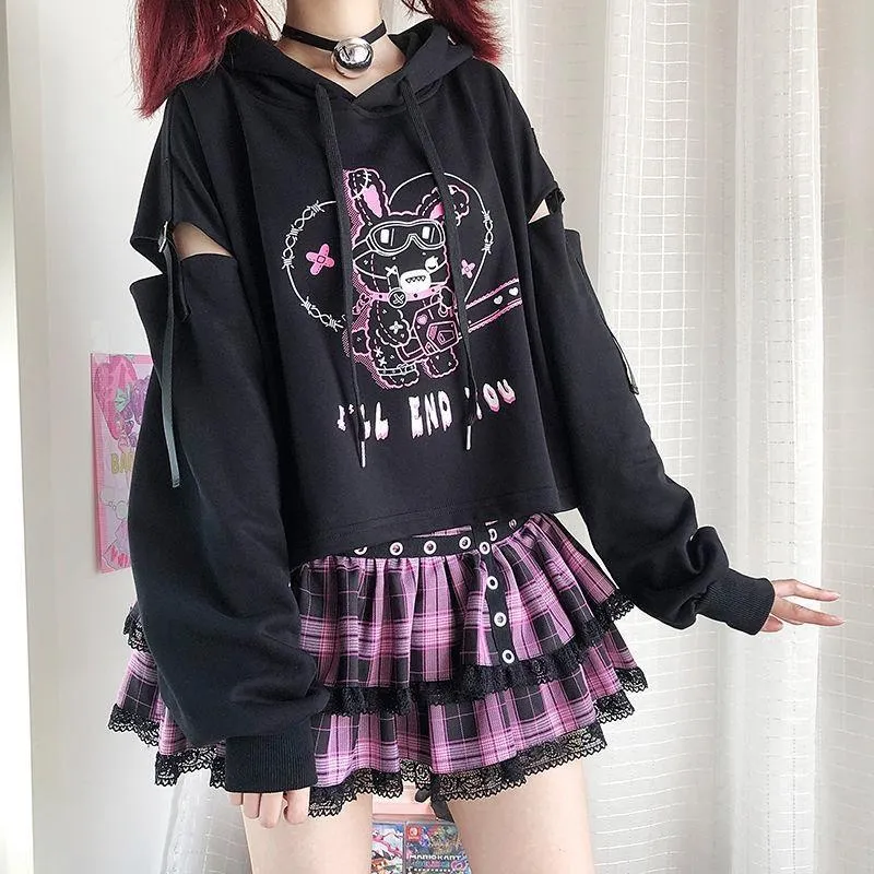 Chainsaw Bunny Hoodie