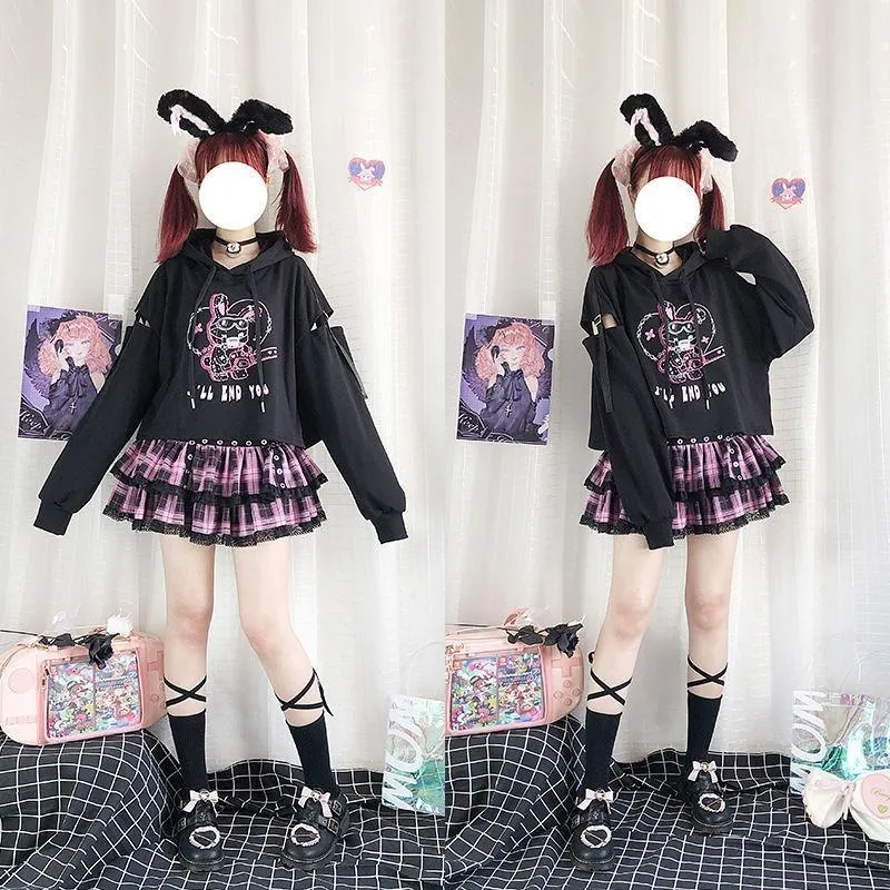 Chainsaw Bunny Hoodie