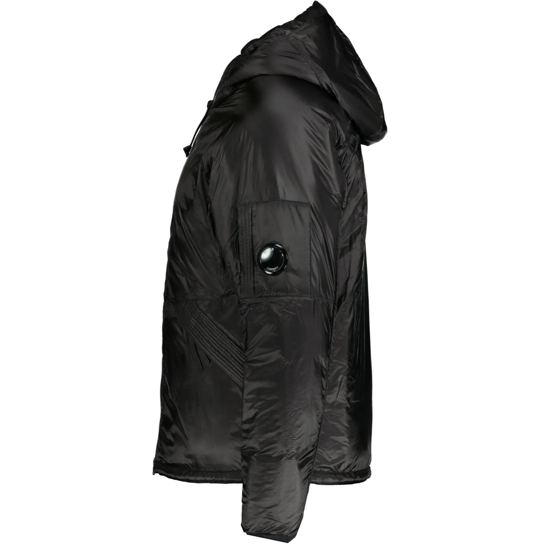 CP Company Arm Lens Primaloft Jacket Black