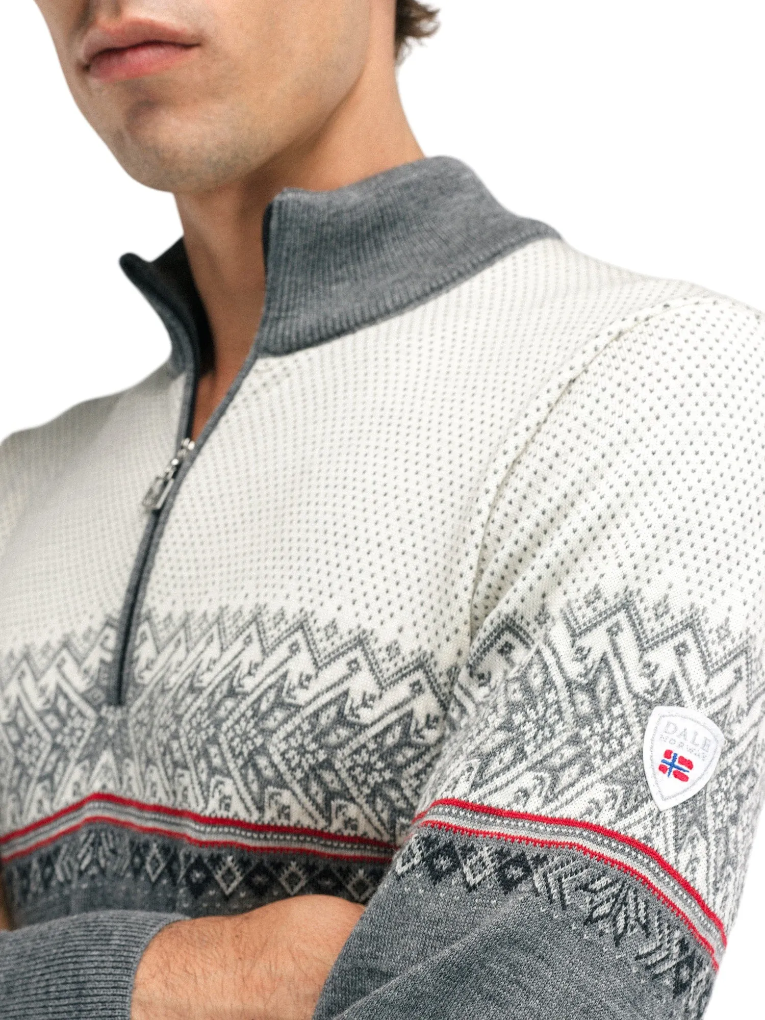 Dale of Norway | Hovden Sweater | Men's | Smoke/Off White