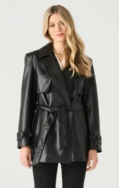 DX Faux Trench Coat