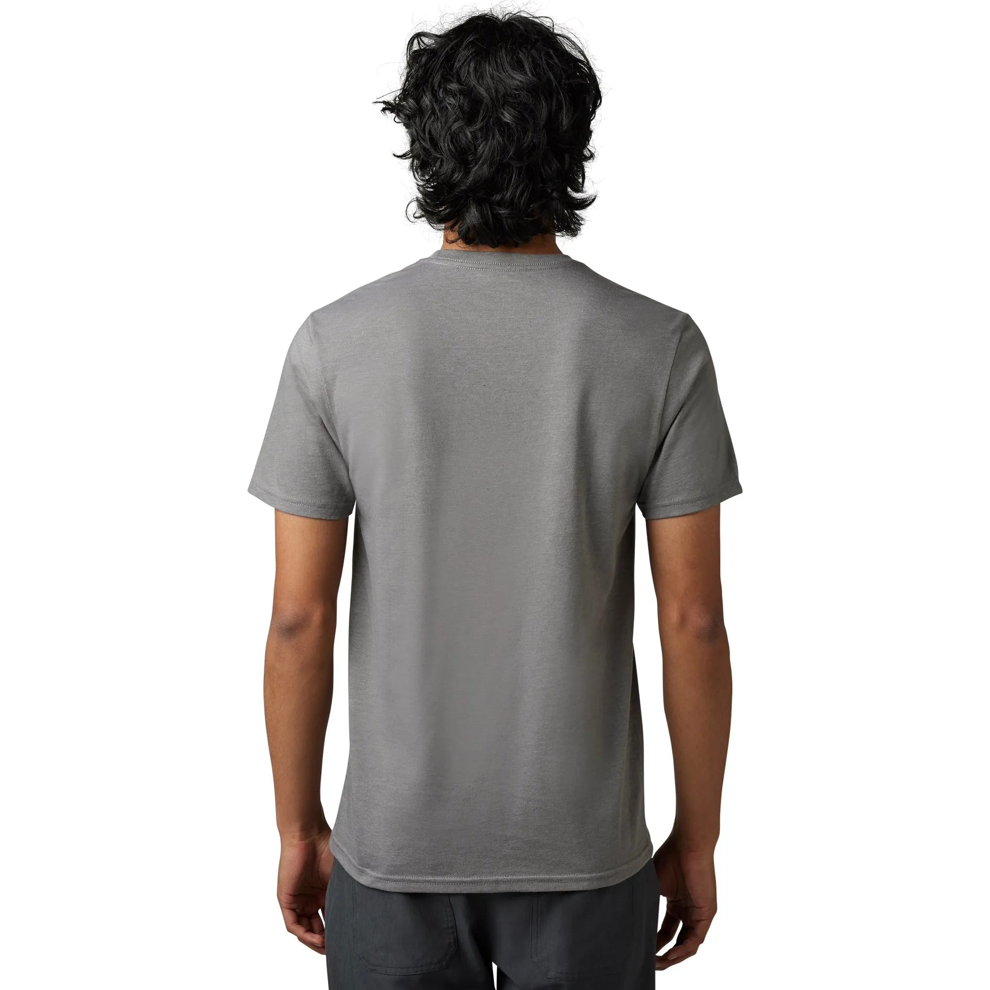 Fox Racing  Mens Absolute Short Sleeve Premium Tee T-Shirt Soft Heather Graphite