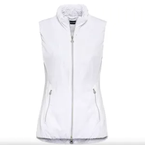 Golfino Brigitte Micro Stretch Vest - White