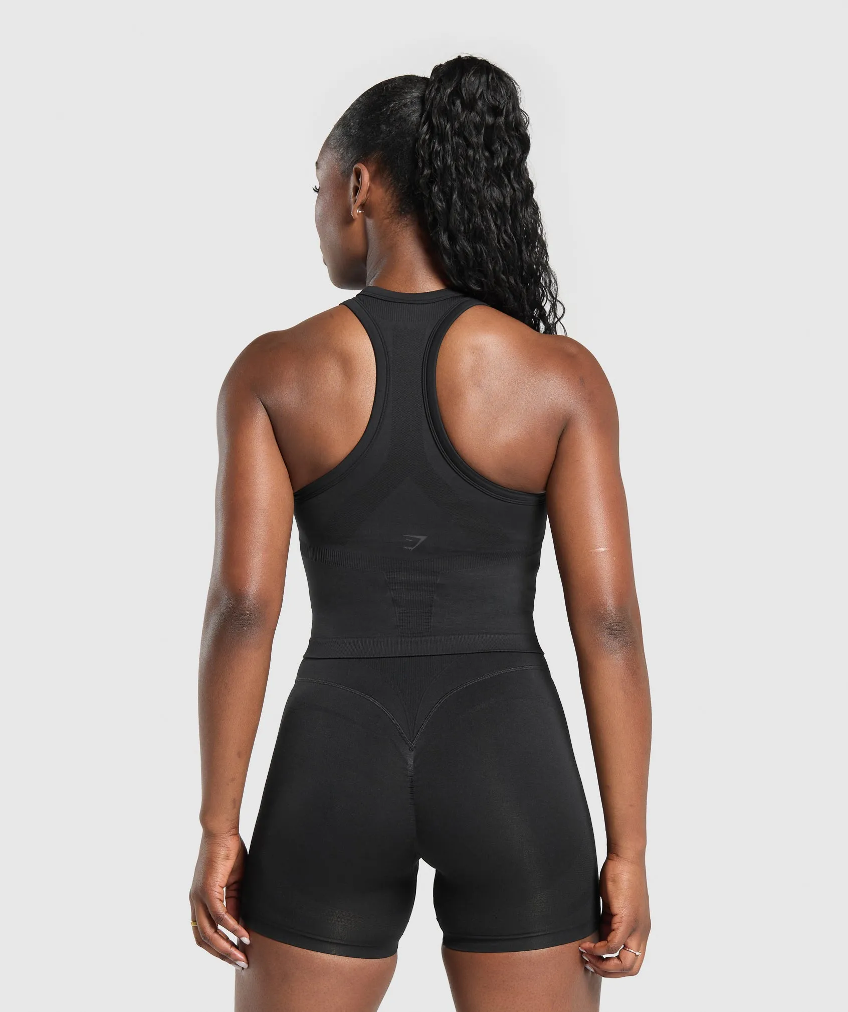 Gymshark Activate Seamless Tank  - Black