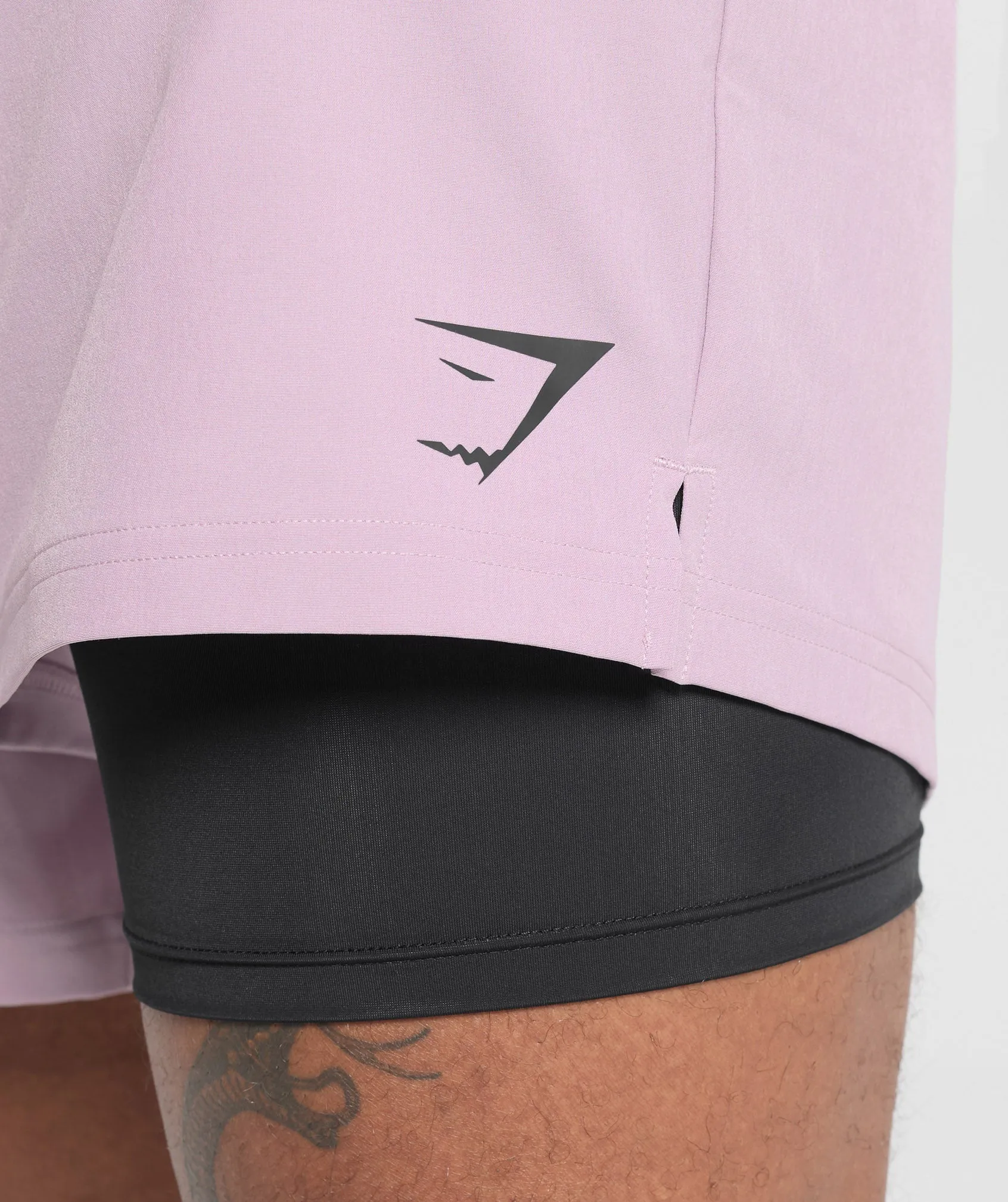 Gymshark Land to Water 6" Shorts - Warm Lilac