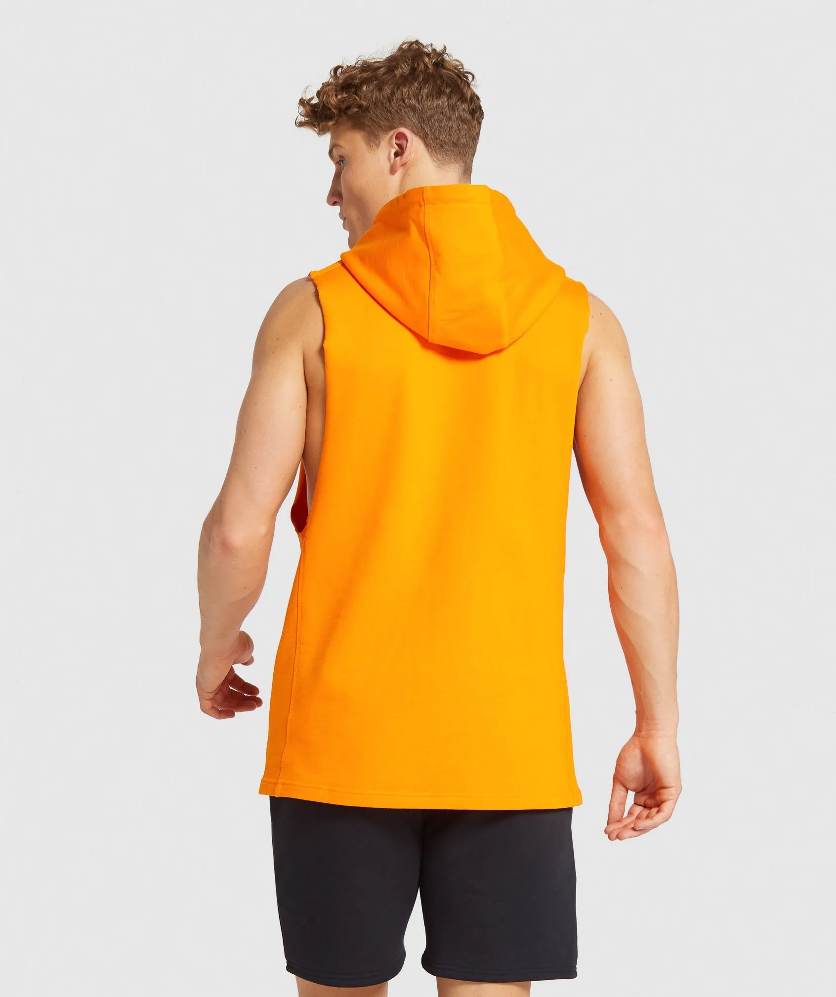 Gymshark Legacy Drop Armhole Hoodie - Orange