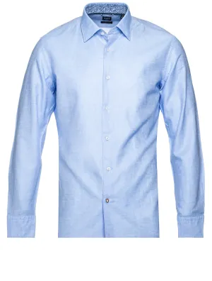 Hank Soft Business Shirt Aqua