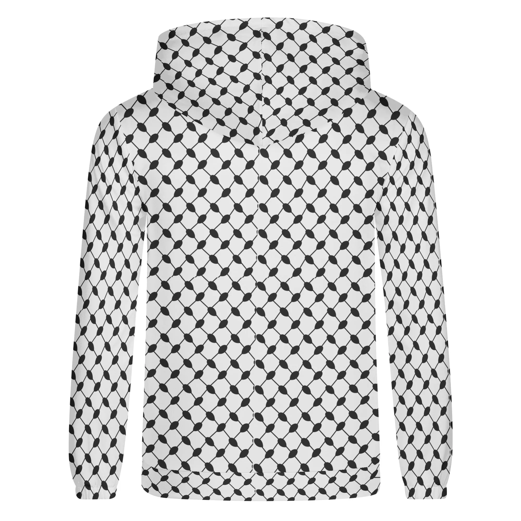 Lightweight keffiyeh Hoodie Sweatshirt