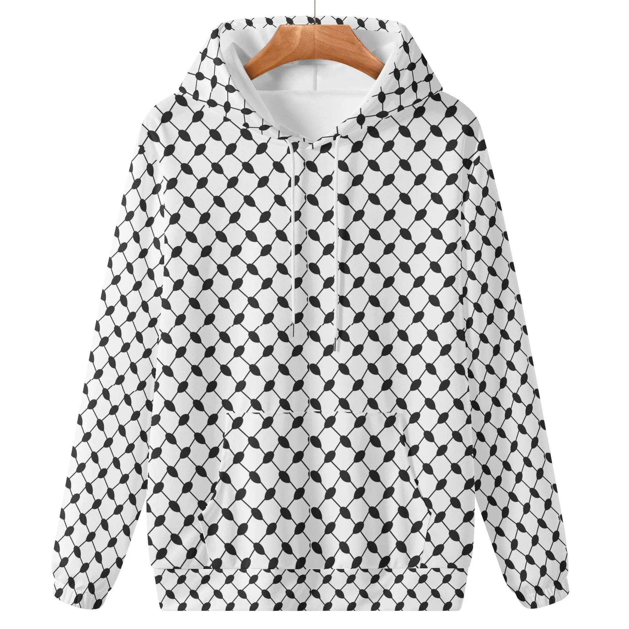 Lightweight keffiyeh Hoodie Sweatshirt