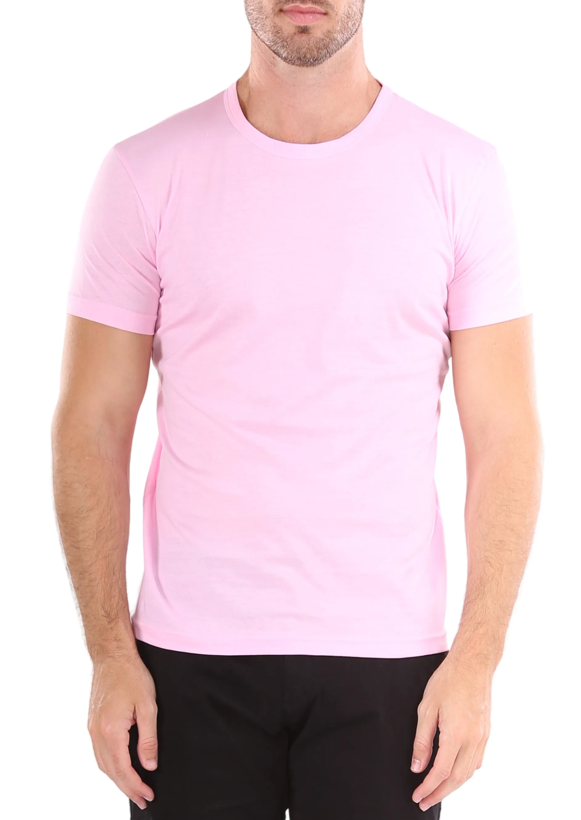 Men's V-Neck T-Shirt 100% Prime Cotton Extra Soft Tag Less | 161573 | CLEARANCE