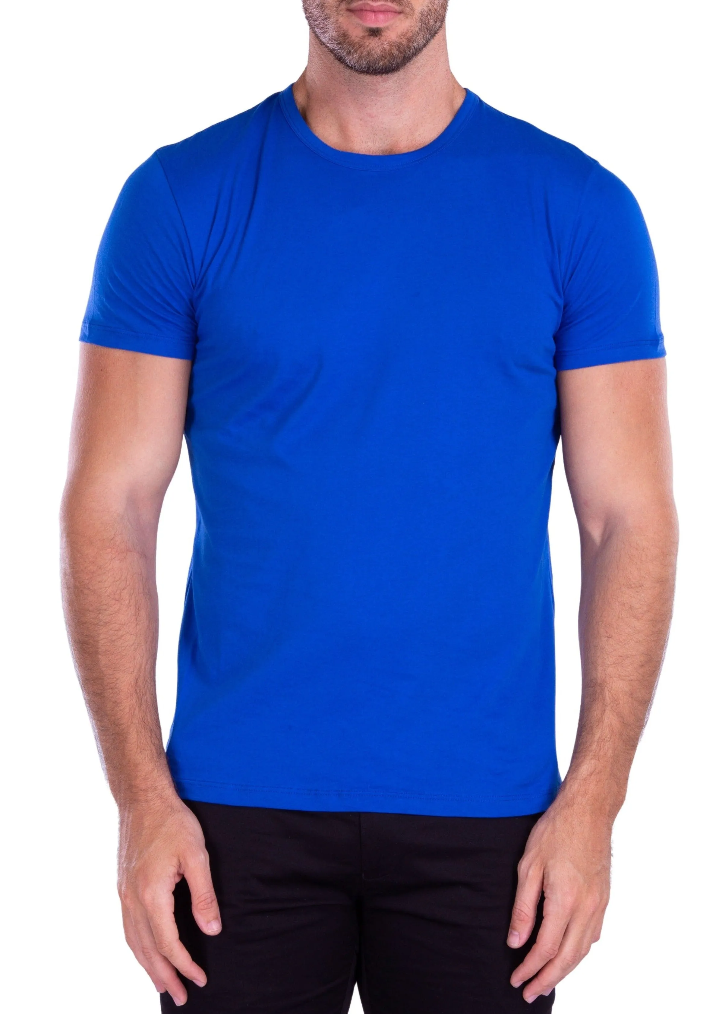 Men's V-Neck T-Shirt 100% Prime Cotton Extra Soft Tag Less | 161573 | CLEARANCE