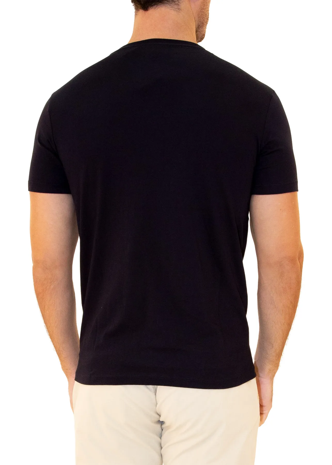 Men's V-Neck T-Shirt 100% Prime Cotton Extra Soft Tag Less | 161573 | CLEARANCE