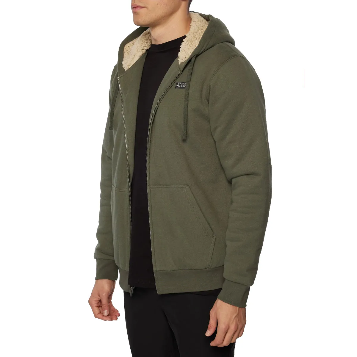 O'Neill Fifty Two Sherpa Fleece Zip-Up Hoodie