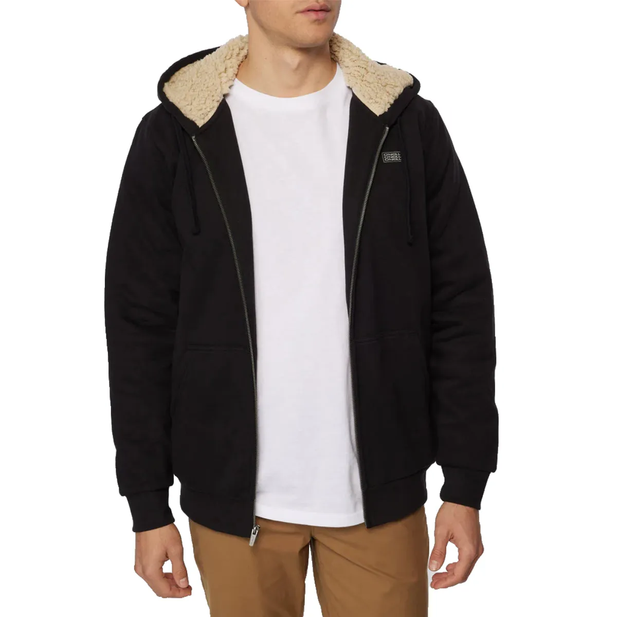 O'Neill Fifty Two Sherpa Fleece Zip-Up Hoodie