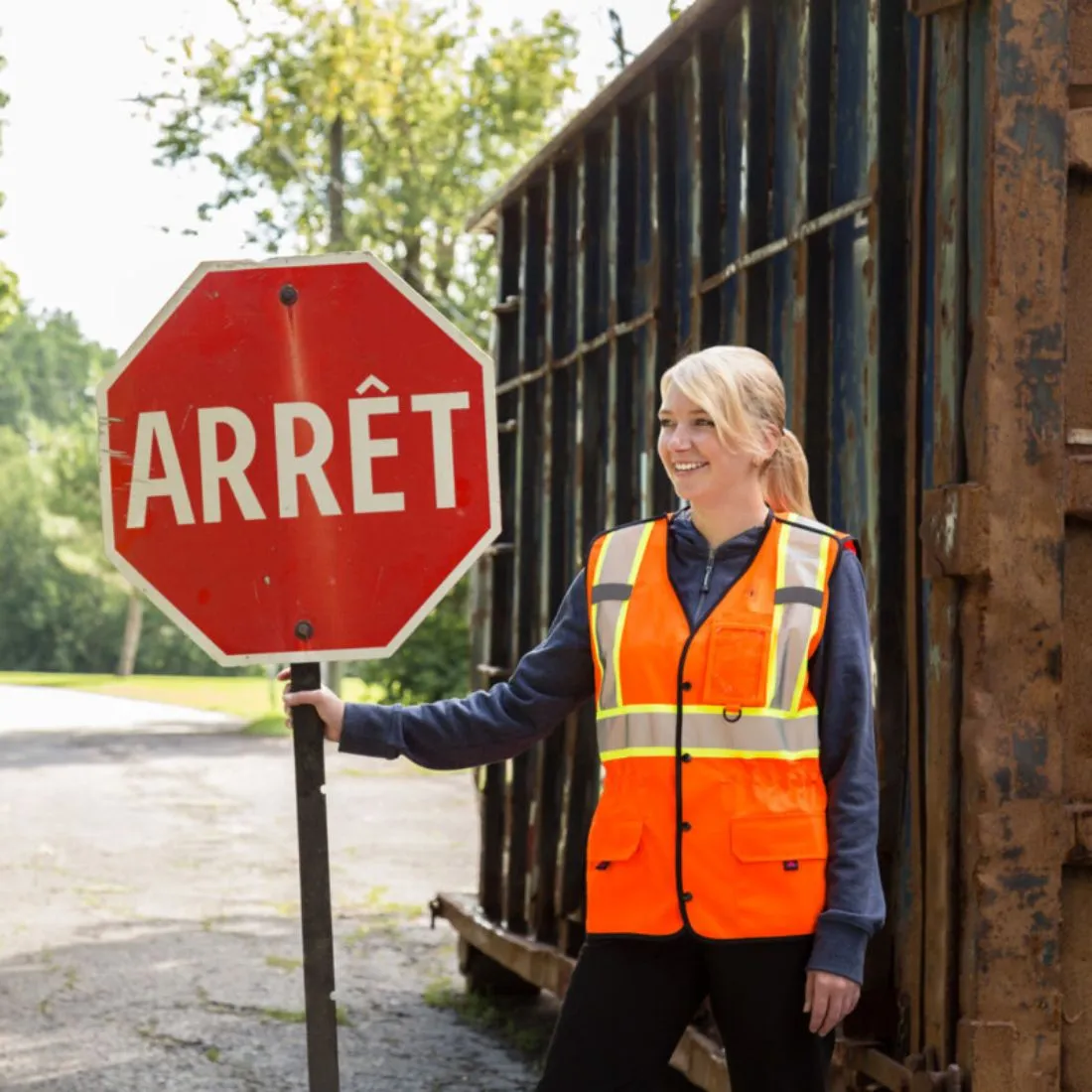 P&F Women's High Visibility Safety Vest PF760