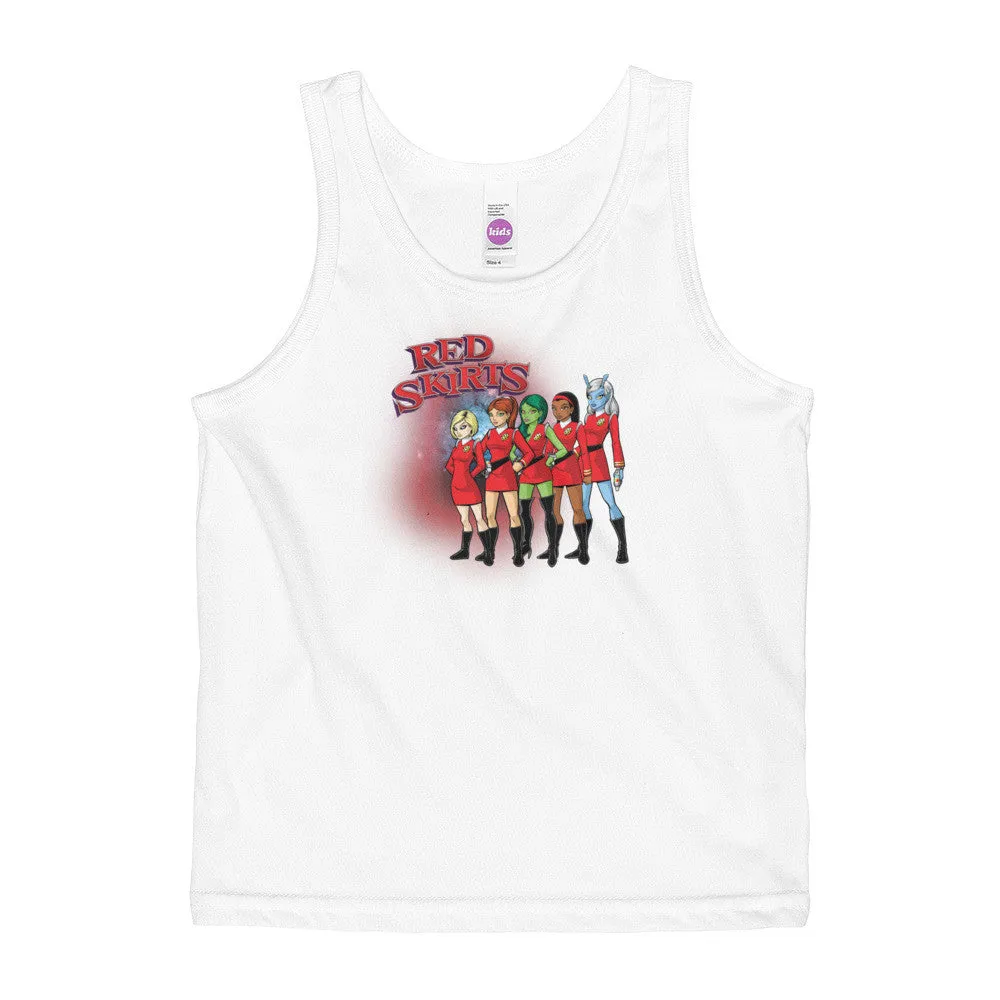 Red Skirts Security Team Kids' Tank Top