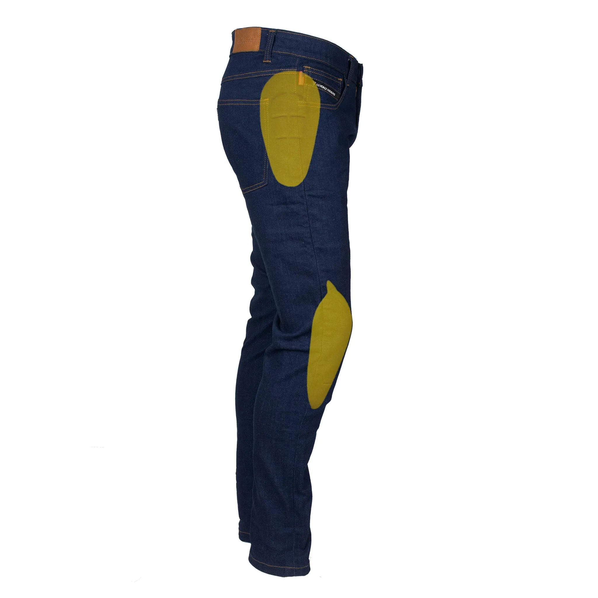 SALE Straight Leg Protective Jeans - Blue with Pads