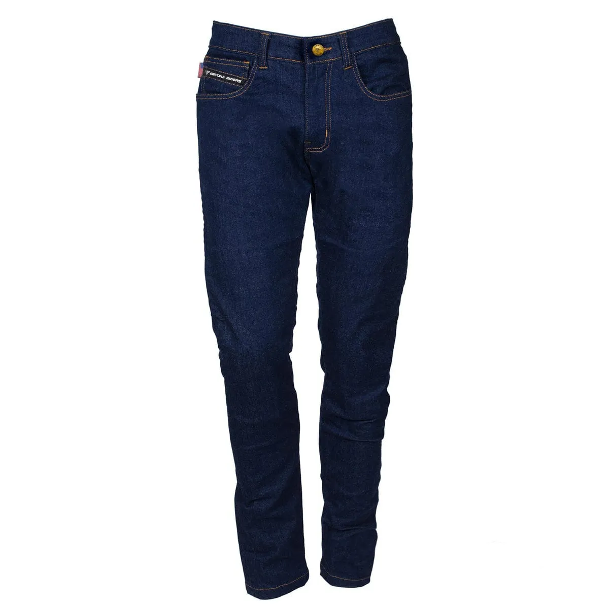 SALE Straight Leg Protective Jeans - Blue with Pads