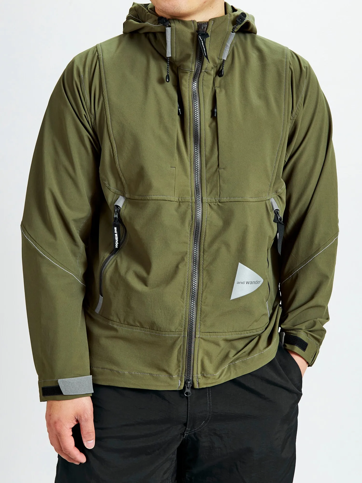 Schoeller 3XDRY Stretch Jacket in Khaki