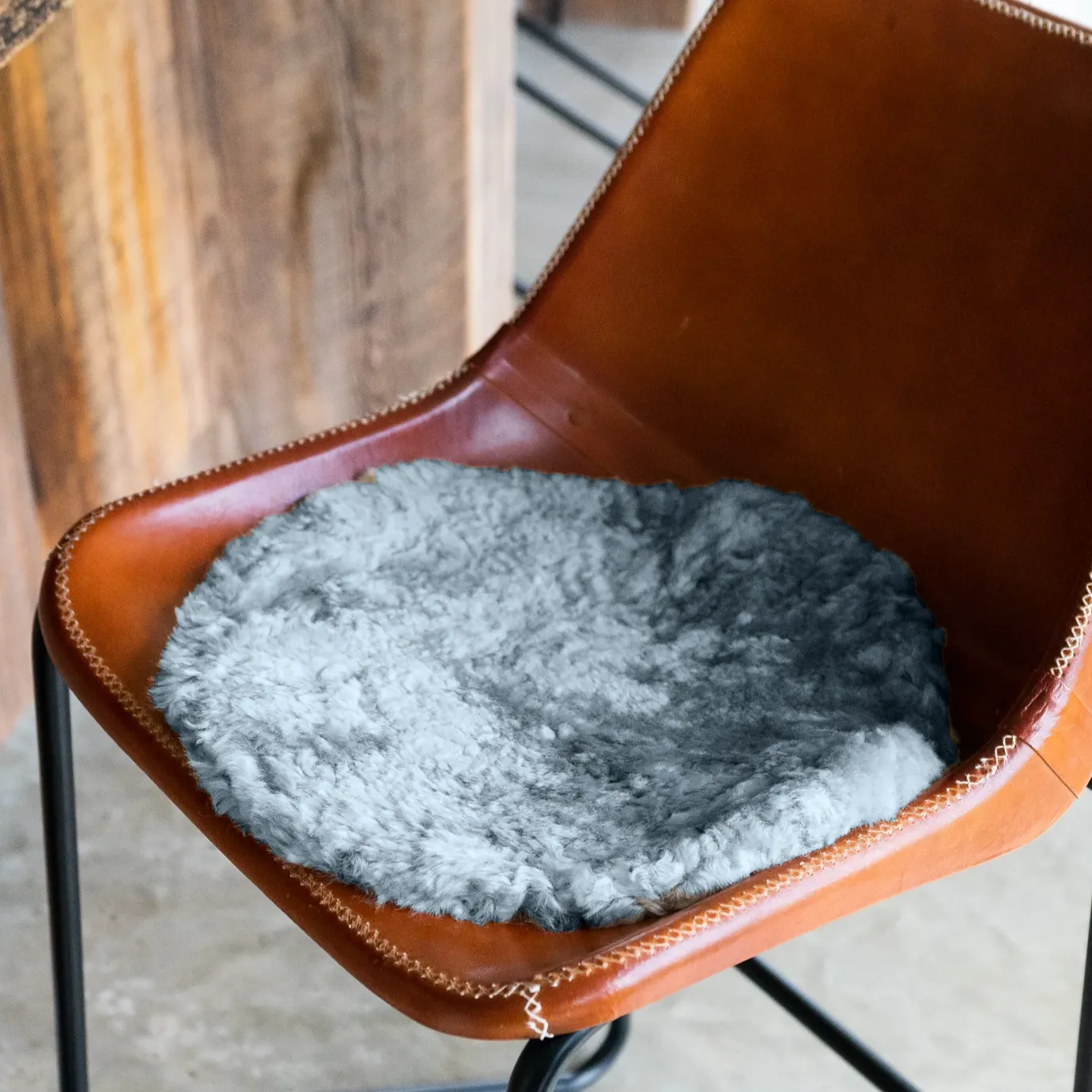 Sheepskin Seat Pad - Waste Less