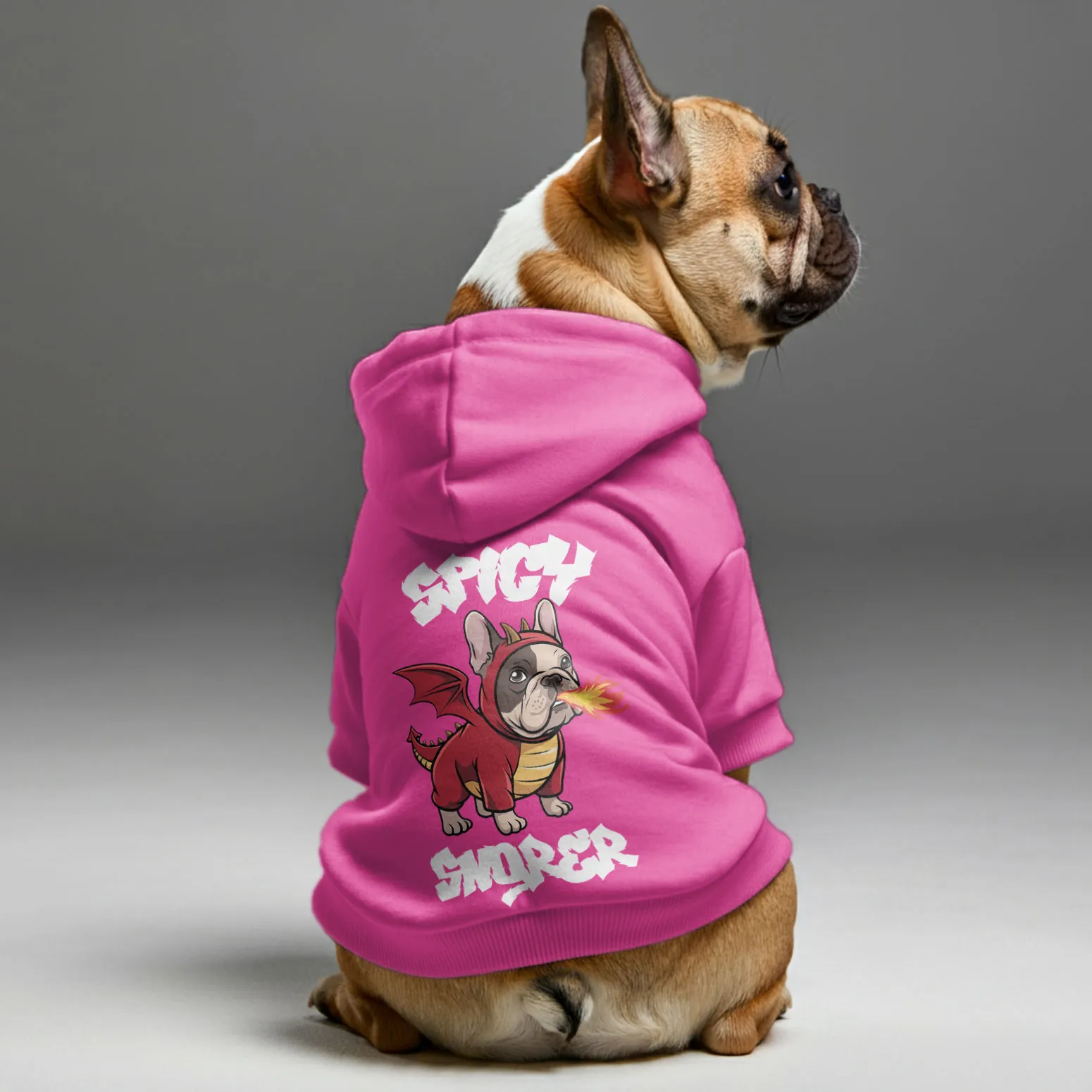 Spicy Snorer - Personalized French Bulldog Hoodies with Funny Quotes – Stylish, Cozy, and Premium 100% Cotton