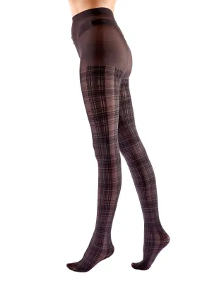 Tartan Pattern Tights