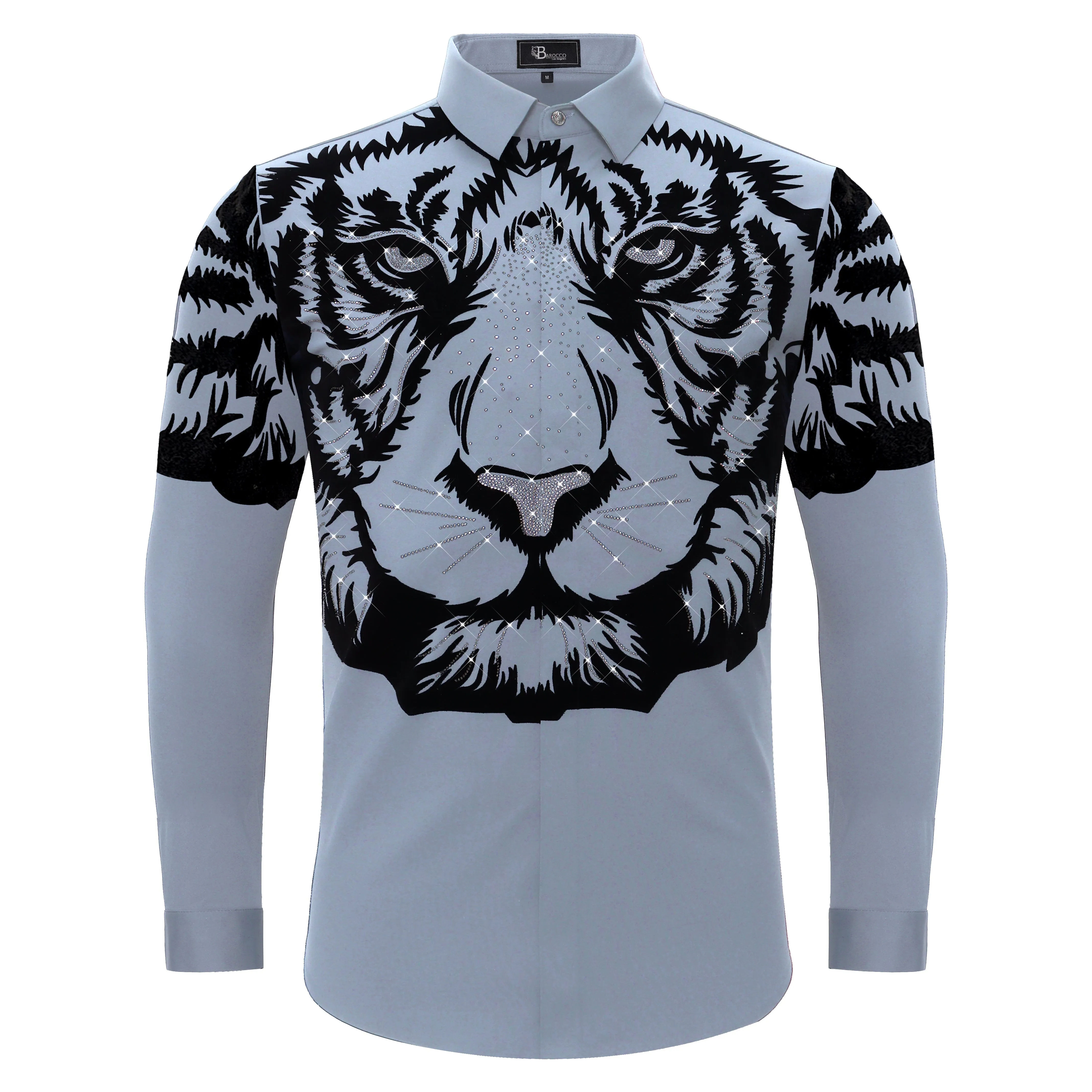 Tiger's Wrath Sky Blue Air-Soft Shirt | B316