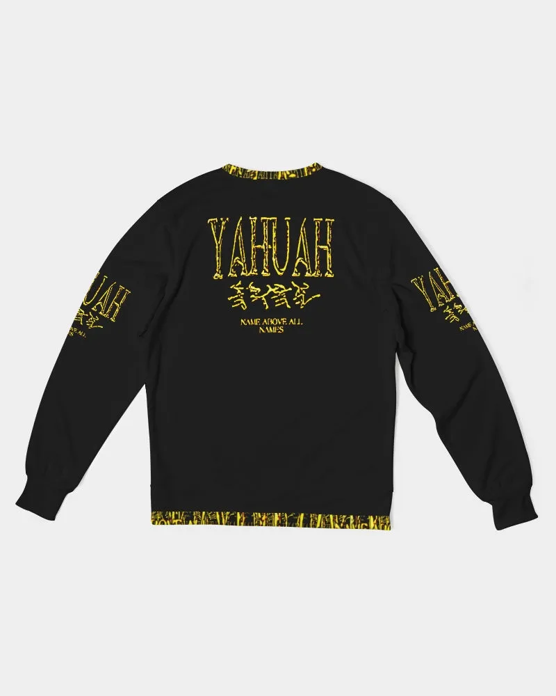 Yahuah-Name Above All Names 01-02 Men's Designer French Terry Sweatshirt